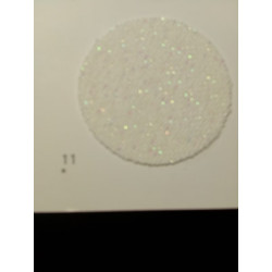 Murano 11--weiß irisé--10cm